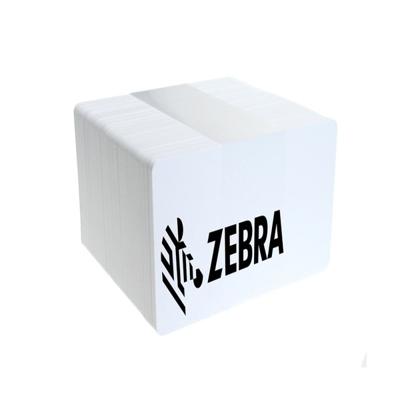 Zebra 104523-116 Blank White 760 Micron PVC Cards (Pack of 500) ,SKU :104523-116