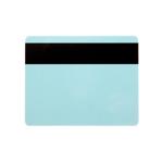 Light Blue 760 Micron Plastic Cards With Hi-Co Magnetic Stripe (Pack of 100) ,SKU :C-A7-LBHI