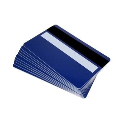 Royal Blue Premium 760 Micron Cards With Hi-Co Magnetic Stripe & Signature Strip Panel (Pack of 100) ,SKU :C-A7-RBHISG