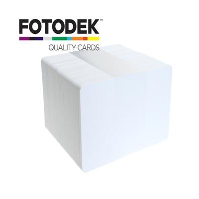 Fotodek Premium Ice White Plastic Cards (Pack of 100) ,SKU :C-A7-WHF
