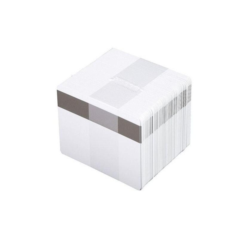 Fotodek White 760 Micron PVC Cards with 2750oe Hi-Co Magnetic Stripe (Pack of 100) ,SKU :C-A7-WHFHI