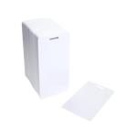 Premium White 760 Micron Cards Slot Punched Portrait (3 x 16mm portrait slot central on short side) (Pack of 100) ,SKU :C-A7-WHSL