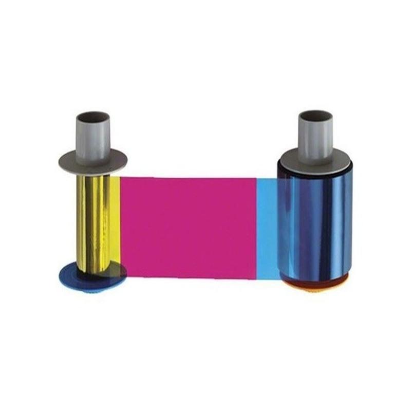 Fargo HDP5600 YMCKH Full Colour Ribbon with Resin Black & Heat Seal Panel, 084513 (500 Prints) ,SKU :Fargo84513