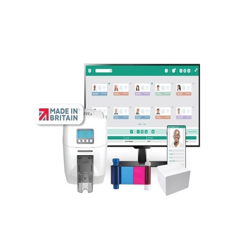 Made In Britain - Ultimate ID Card Printer Bundle ,SKU :MAG600