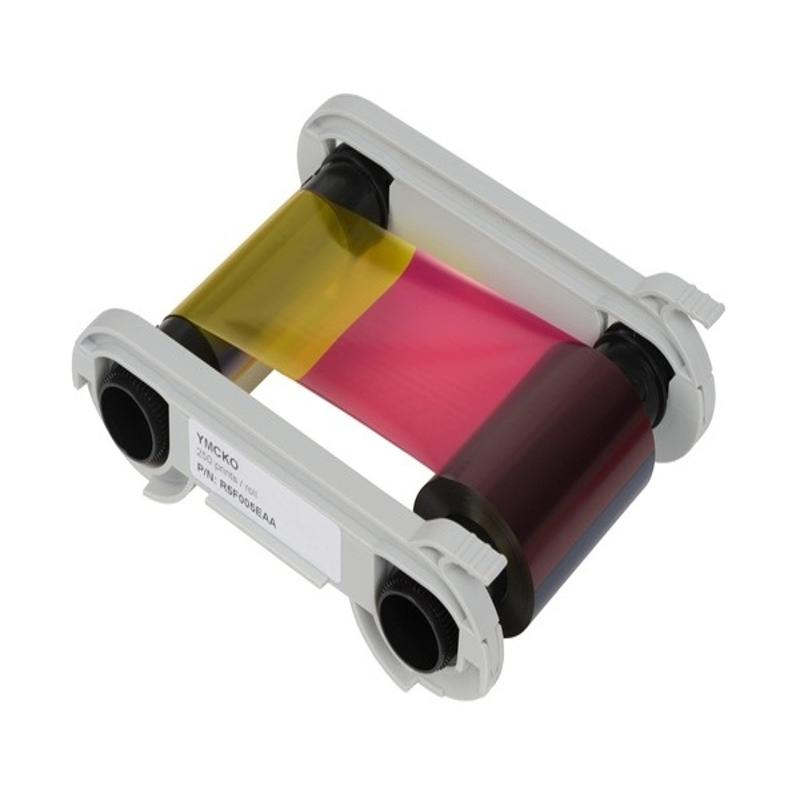 Evolis R6F003EAA YMCKOK Colour Ribbon (200 Prints) ,SKU :R6F003EAA