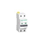 Acti9 iC60 RCBO - Disjoncteur diff. 230Vca - 2P 20A 30mA - Crb C - 10kA - TypeAC