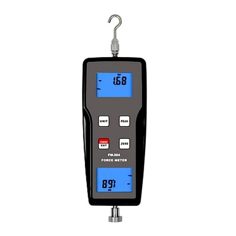 FM-204-50K (490N/50kgf/110Lbf) Digital Force Gauge Push Pull Gauge Dynamometer, Peak/Track Mode, 0.5% Accuracy