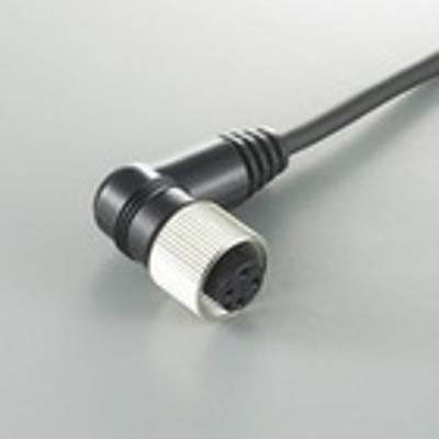 Keyence-Connector Cable M12, L-shaped, 2 m, PVC , SKU : OP-75722