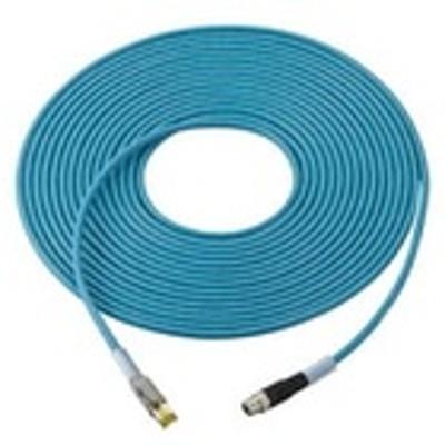 Keyence-Ethernet cable (M12 X-coded 8-pin) NFPA79- compatible 5 m , SKU: OP-88665