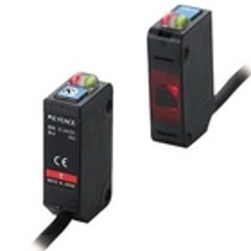 Keyence-Square Transmissive M12 Connector Type, PNP , SKU : PZ-M53P